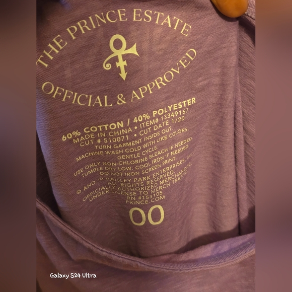 💲Torrid Prince Purple Side Shoulder Knot Top Sz 00(10) NWT - Picture 3 of 5